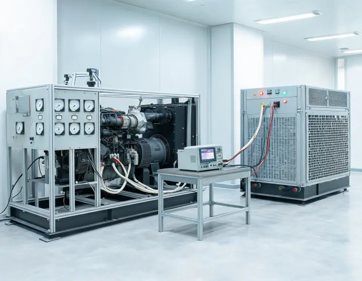 Industrial standby power verification bench